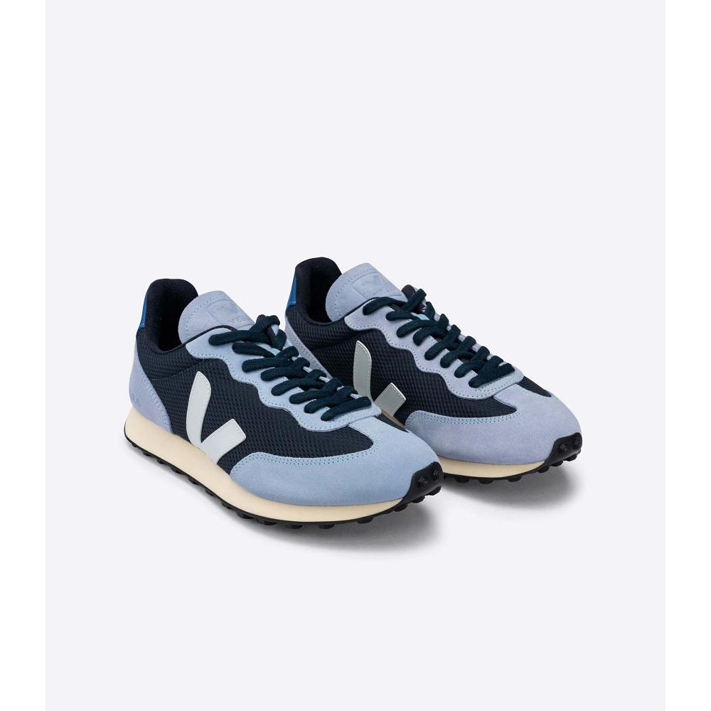 Men's Veja RIO BRANCO ALVEOMESH Running Shoes Blue | SG 163YXF